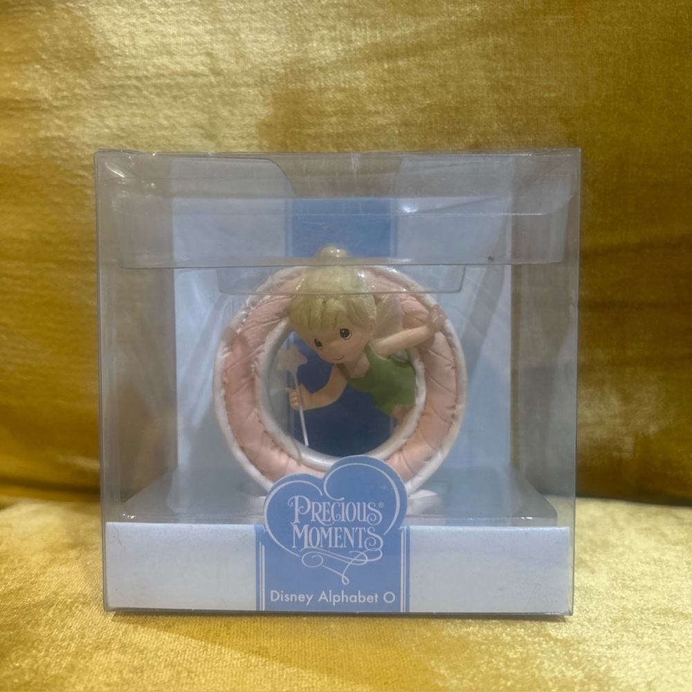 Precious Moments Disney Alphabet Letter O Figurine Tinker Bell